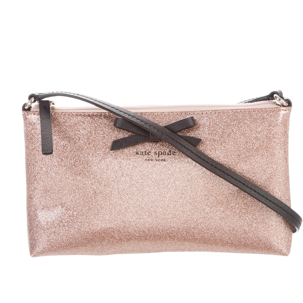 New Kate Spade Amy Mavis Street Glitter Crossbody Bag. Used in good condition.